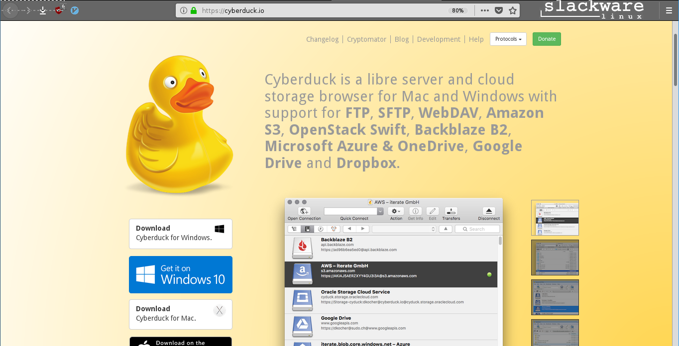 cyberduck alternatives mac